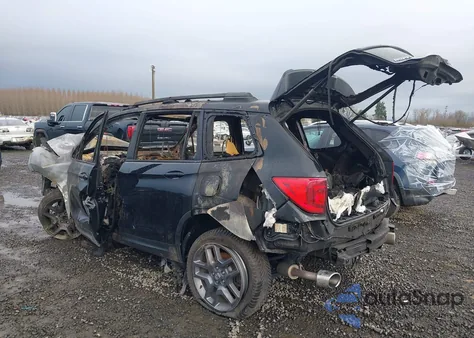 2022 Honda Passport Awd Ex-L z USA, uszkodzony, nr VIN 5FNYF8H5XNB000225